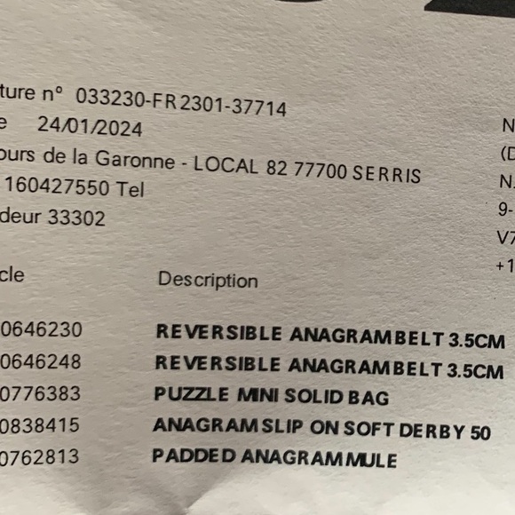 Authentic  Loewe puzzle mini bag , brand new - Picture 17 of 17